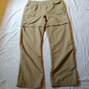 North Face zip off hiking pants